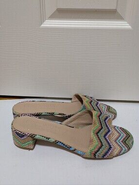 Coconuts by Matisse On Clouds sandal Rainbow Multicolor Raffia Size 10